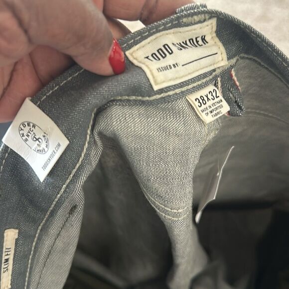 Todd Snyder Slim fit Lightweight Men’s Denim 38/32 - Picture 7 of 8